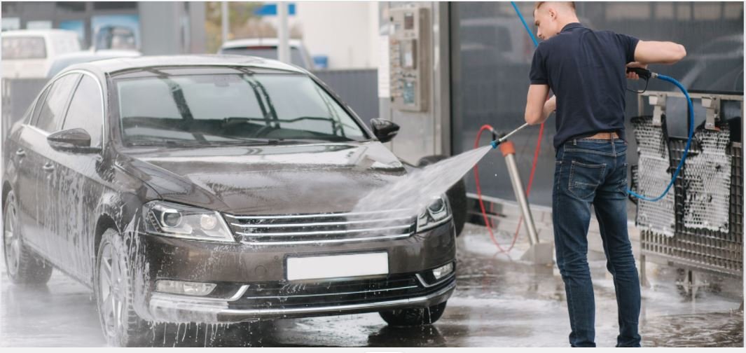 Step By Step To Tech You Wash A Car Using Pressure Washer