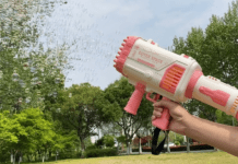 Why Is Playing with A Rocket Boom Bubble Gun Such Fun?